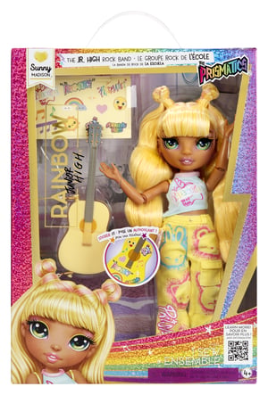 Rainbow High Junior High Jr High Rockband Fashion Dolls - Sunny
