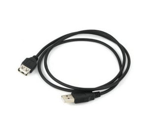 Star Micronics USB/USB Cable, USB 2.0, 1 m, USB-A, Black