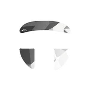 CHERRY XTRFY Xtrfy ZUB Glass skates MZ1 Litus White Nogi myszki
