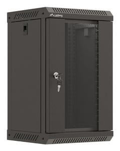 Lanberg WF11-3309-10B 9U-stativ, hängande skåp, svart
