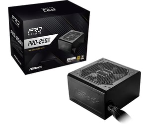 Asrock PRO-850G Netzteilmodul 850 W 24-Pin ATX Schwarz