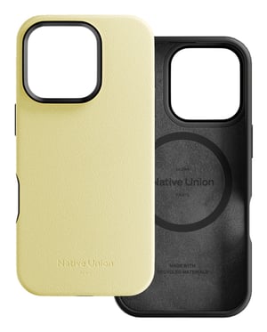 Native Union ACTCSE-LMO-NP24 Cell Phone Case, 15.5 cm (6.1"), Yellow