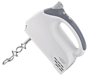 Adler AD 4201 Hand Mixer, 300 W, Gray, White