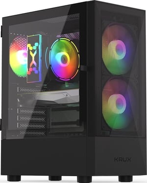 Morele.net M-9837190 PC Intel® Core™ i3 i3-10100F 8 GB DDR4-SDRAM 2 TB HDD+SSD NVIDIA GeForce GTX 1660 SUPER Tower Czarny