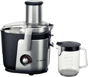 Bosch MES4010 Juicer, 1200 W Centrifugal Juicer, Black, Silver