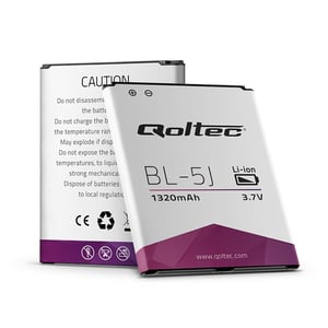 Qoltec 52013 część zamienna do telefonu komórkowego Bateria Biały