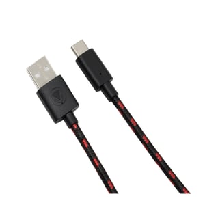Snakebyte SB910791 kabel USB 3 m USB A USB C Czarny, Czerwony