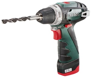 Metabo PowerMaxx BS Basic Zamek centralny 800 g Czarny