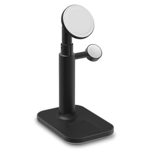 mophie 401311461 laddare för bärbara enheter: smartphone, smartklocka, hörlurar, headset, svart, USB, trådlös laddning, snabbladdning, inbyggd