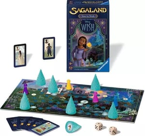 Ravensburger 22649 gra planszowa Disney Wish Sagaland