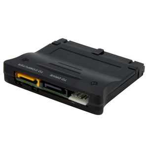 StarTech PATA2SATA3-adapter för kablar 2 x SATA Data 7-stifts M/1 x IDE 40-stifts F SP4 M Svart