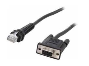 Zebra CBA-RF5-S07ZAR Parallelkabel, schwarz, 0,82296 m, DB-9–RJ-45