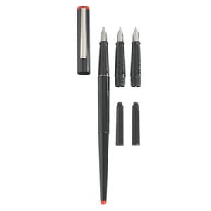 Herlitz 8623001 Pen Set, Black, 5-pack