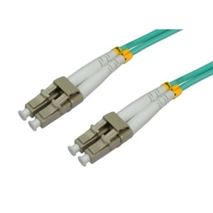 Techly 3m LC/LC 50/125 InfiniBand / Fiber Optic Cable, Aqua