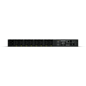 CyberPower PDU41005 Stromverteilereinheit (PDU) mit 8 Netzanschlüssen, 1U, schwarz
