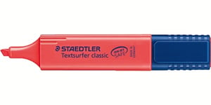 Staedtler Textsurfer Classic 364 Marker, 1 pc. Red