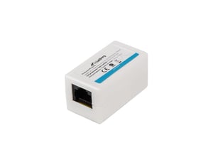 Lanberg AD-RJ45-RJ45-OU5 adapter för RJ-45-kablar, vit