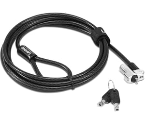 Lenovo NanoSaver Cable Clamp, Black, 1.8 m