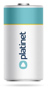 Platinet PMBLR142B batteri för hemmabruk Engångsbatteri LR14 Alkalisk