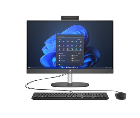 HP ProOne 240 G10 Desktop PC Intel Core Ultra 5 125U 60,5 cm (23.8") 1920 x 1080 px 16 GB DDR5-SDRAM 512 GB SSD Windows 11 Pro Wi-Fi 6 (802.11ax) Szary