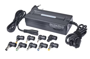 Gembird NPA-AC1-GS Power Adapter/Inverter, Indoor, 90 W, Black