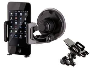 Tracer P10 Passive Mount for Cell Phone/Smartphone, Black