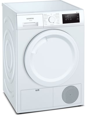 Siemens iQ300 WT43H003 Front-Loading Freestanding Clothes Dryer, 7 kg, White
