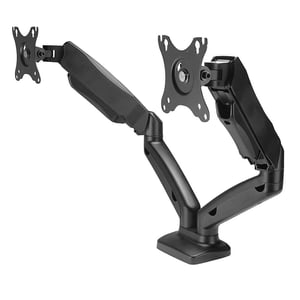 Lindy 40706 hållare/stativ för bildskärmar 68,6 cm (27") Skrivbord Svart
