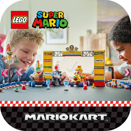 LEGO Super Mario Mario Kart™ – Zestaw Baby Peach i Grand Prix