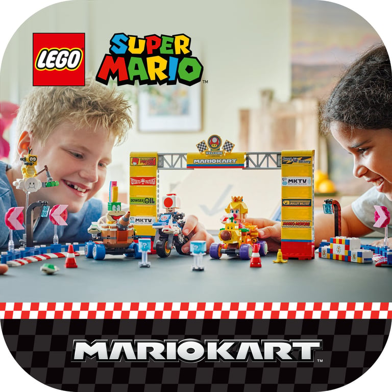 LEGO Super Mario Mario Kart™ – Zestaw Baby Peach i Grand Prix