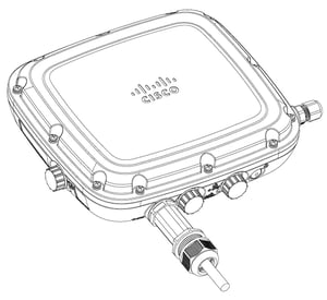 Cisco AIR-SFP-KIT1= tillbehör till WLAN-åtkomstpunkt WLAN-åtkomstpunkt SFP-dämpare/adapter