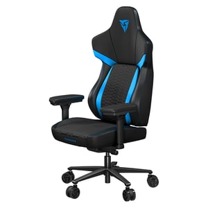 ThunderX3 CORE Racer Universeller Gaming-Stuhl Gepolsterte Sitzfläche Schwarz, Blau