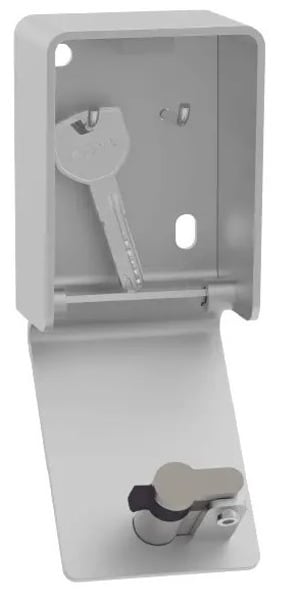 Rieffel CNS BOX S PZ Key Cabinet Stainless Steel Gray