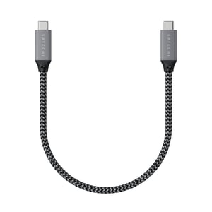 Satechi ST-U4C25M kabel USB USB4 Gen 3x2 0,25 m USB C 40 Gbit/s Czarny, Szary