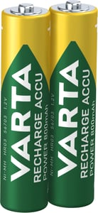 Varta 56703 Uppladdningsbart AAA-batteri av nickelmetallhydrid (NiMH)
