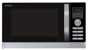 Sharp Home Appliances R843INW Silber Kombi-Mikrowelle 25 l 900 W