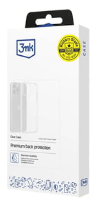 3MK Clear Case Cell Phone Case, 16.3 cm (6.4") Transparent