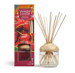 Yankee Candle Black Cherry Duftdiffusor Parfümflasche Transparent, Holz