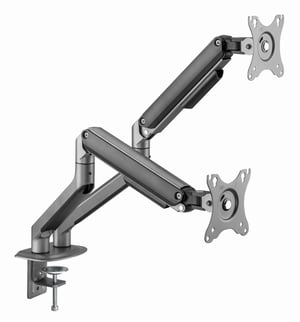 Gembird MA-DA2-05 Monitorhalterung / Ständer 81,3 cm (32") Schreibtisch Grau