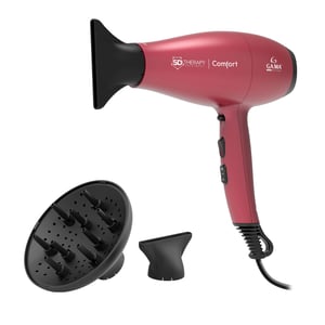 GA.MA 5D Therapy Comfort Halogen-Haartrockner 2200 W Rot