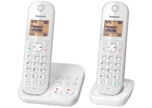Panasonic KX-TGC422 Telefon w systemie DECT Nazwa i identyfikacja dzwoniącego Biały