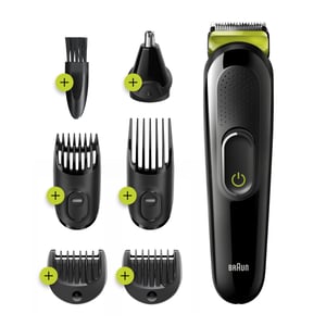 Braun All-in-one MGK3221 Barttrimmer Akku 13 2,1 cm Grün
