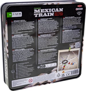 Tactic Mexican Train Tin Box