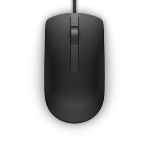 DELL Kabelgebundene Maus – MS116 – schwarz – (RTL BOX)