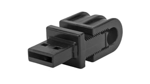 Tether Tools JS005 organizator na kable Biurko Uchwyt na kabel Czarny 1 szt.