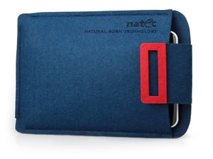 NATEC Sheep 6'' 15.2 cm (6") Wallet Blue, Red