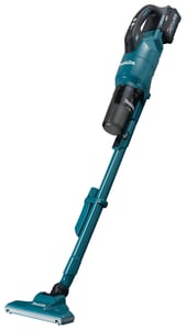 Makita CL003GZ Stabstaubsauger/Elektrobürste Vertikaler Staubsauger Akku Trocken Beutellos 0,25 l Blau 2,5 Ah