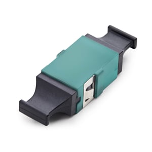 StarTech MPOSMAPCAQCOUPLER adapter światłowodowy MPO/MTP 1 szt. Kolor Aqua, Czarny
