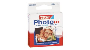 TESA 56613-00001-00 Photo Corner, 250 pcs. White