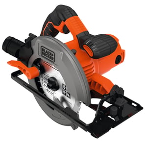 Black & Decker CS1550-QS bärbar cirkelsåg 19 cm Svart, Orange 5500 varv/min 1500 W